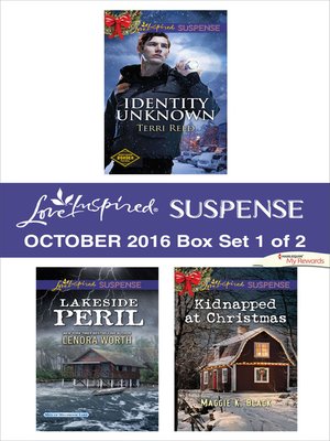 cover image of Harlequin Love Inspired Suspense October 2016, Box Set 1 of 2